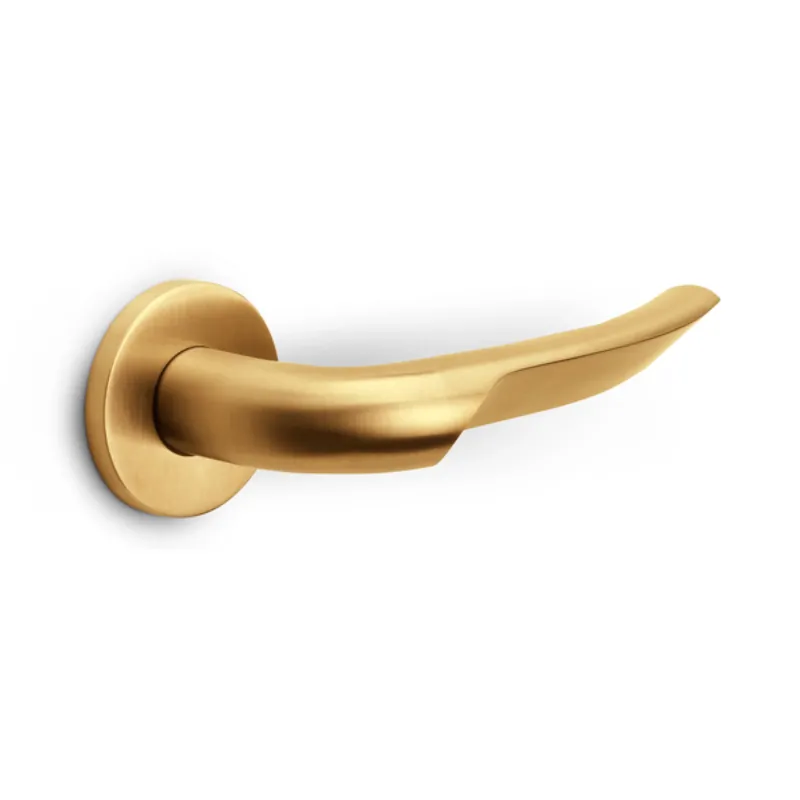 Hoge Kwaliteit Formani Deurkruk Gensler GL102-G PVD mat goud