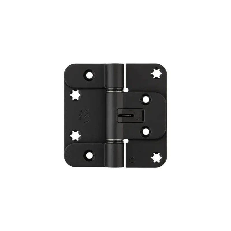 AXA Titan Glijlager veiligheidsscharnier 89x89x25mm Rond Zwart Mat Koop Vandaag