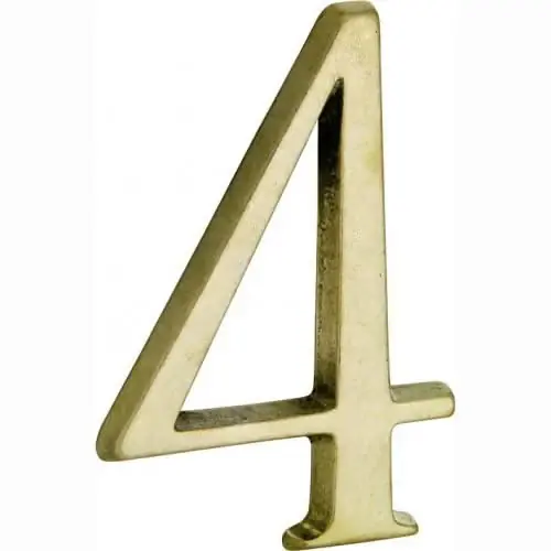 Artitec Mi Satori Huisnummer Roman 120mm-4 messing antiek Shop Nu