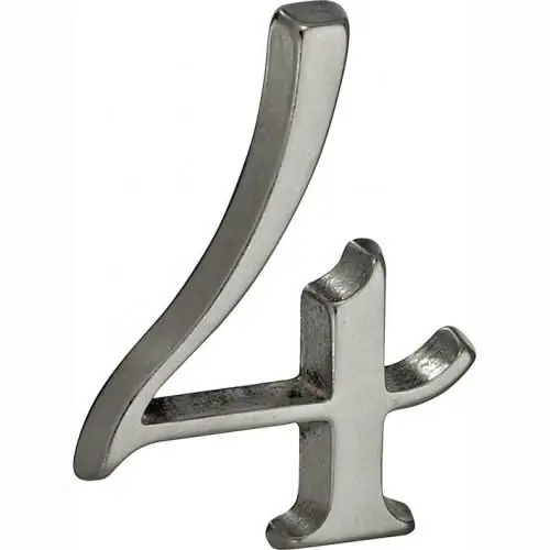 Artitec Mi Satori Huisnummer Roman 50mm-4 antiek chroom mat Betrouwbaar