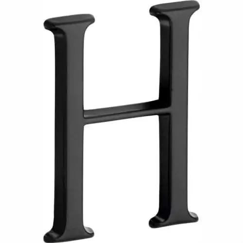 Exclusieve Aanbieding Artitec Mi Satori Huisletter Roman 50mm-H mat zwart