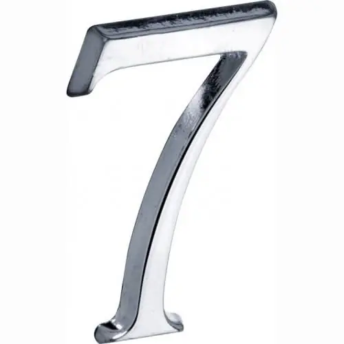 Artitec Mi Satori Huisnummer Roman 50mm-7 glans chroom Koopje