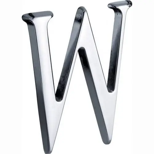 Lage Prijs Artitec Mi Satori Huisletter Roman 50mm-W glans chroom