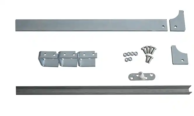 Schuifdeur montageset voor hangrollen met rails, geleidewiel en houders Bestseller
