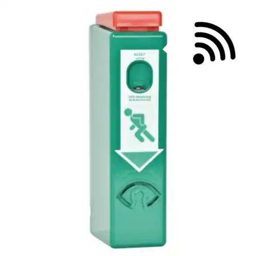 Superprijs GfS Exit Control 179 met 95dB/1m. alarm, vooralarm en draadloze doormelding