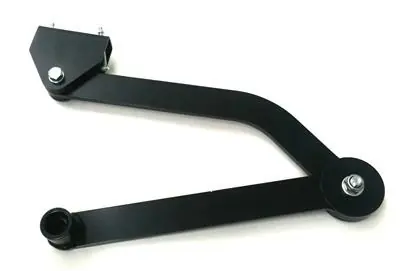 Flitsaanbieding Knikarm kort zwart voor Optimus 250