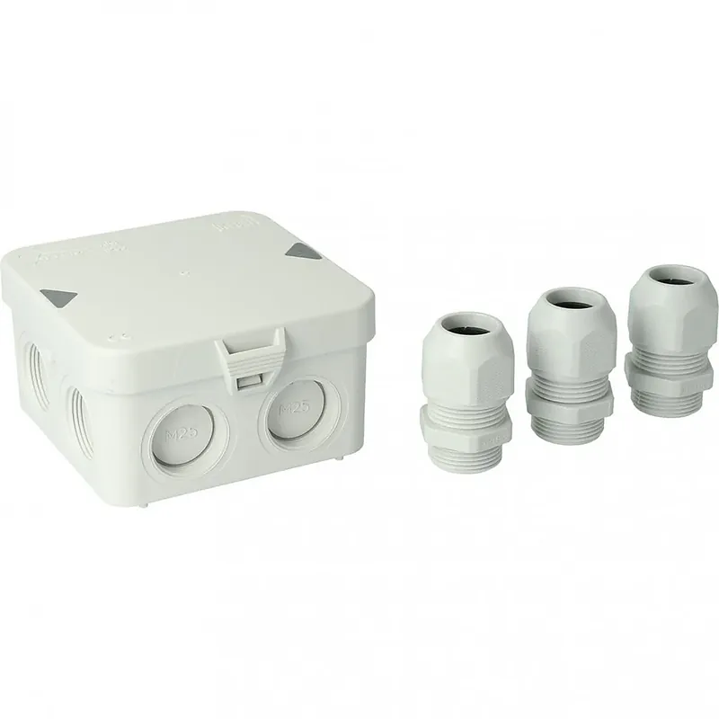 AK1-M25 IP65 met nylon wartels Direct Verzonden