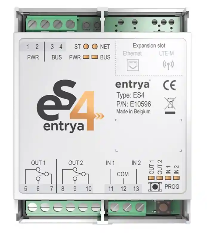 Entrya ES4-controller met wifi Betrouwbaar