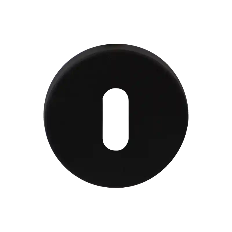 GPF8901VZ Sleutelrozet rond 53x6mm zwart Premium
