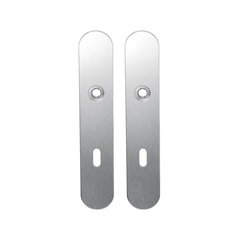 GPF1100.20 Langschild afgerond BB72 enkelverend 218x40x8,5mm RVS geborsteld Must-Have
