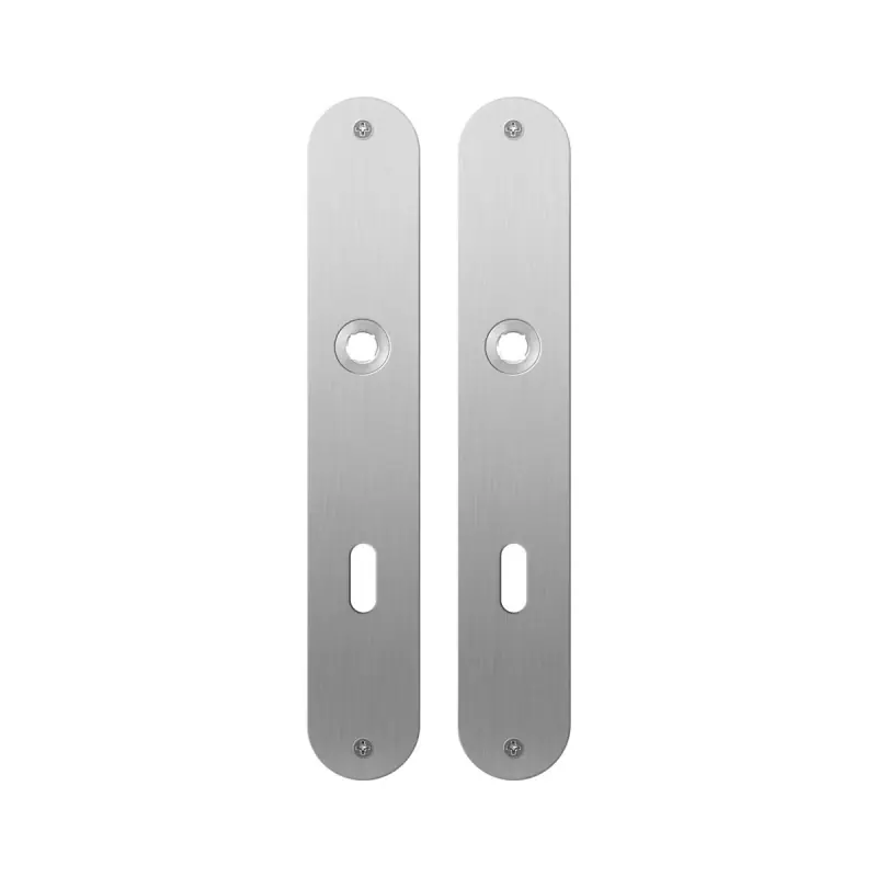 Hoge Kwaliteit GPF1100.22 plaatschild afgerond BB72 RVS geborsteld