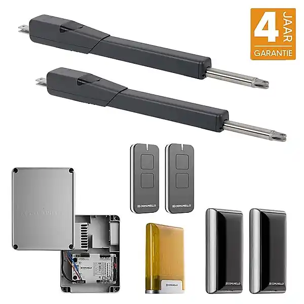 Comunello Kit Hyron lineaire poortopener encoder zwart eindschakelaar Snelle Levering