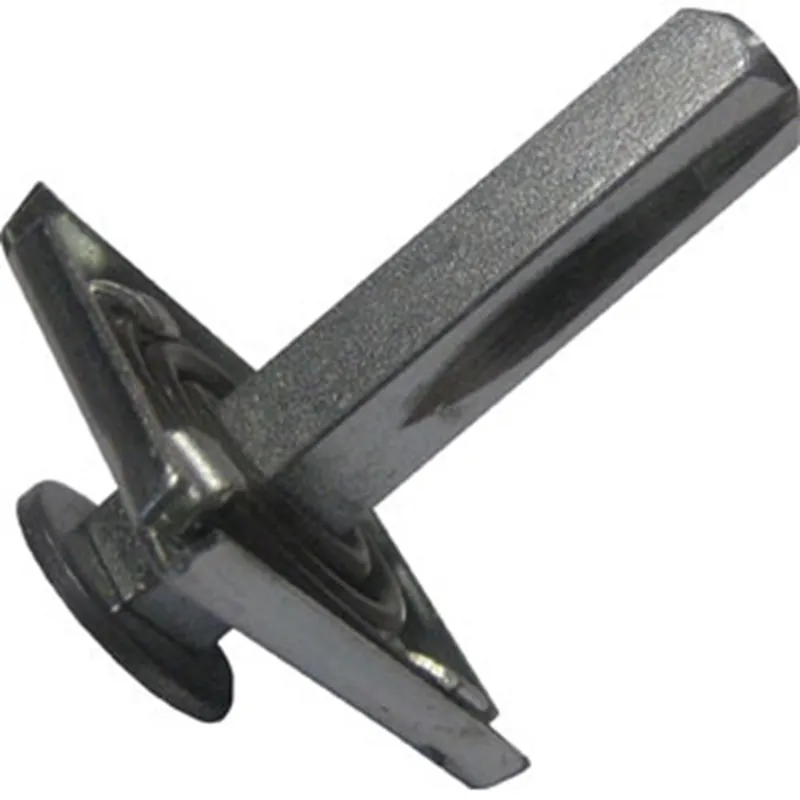 Op = Op Intersteel Stift met veerplaatje vierkant