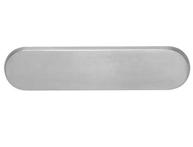 Intersteel briefplaat ovaal 340x80mm verdekt rvs Koop Online