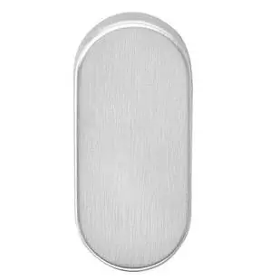 Intersteel afdekrozet verdekt ovaal 65x30x10mm rvs Koop Online