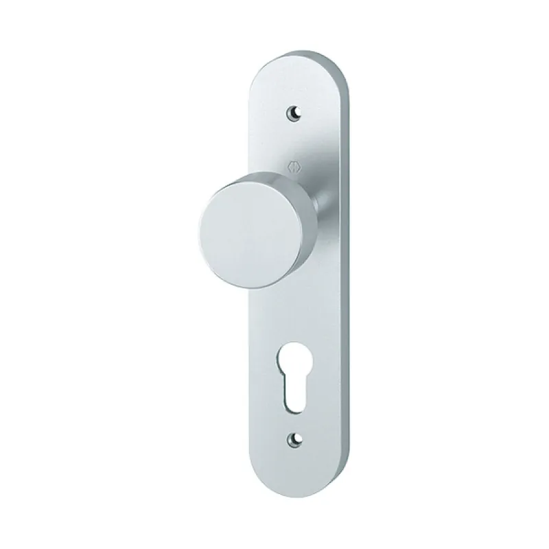 Hoppe knopschild ovaal cilindergat PC72 F1 Direct Beschikbaar