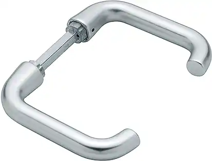 Korting HOPPE Paris 138L aluminium deurklink voor binnendeuren