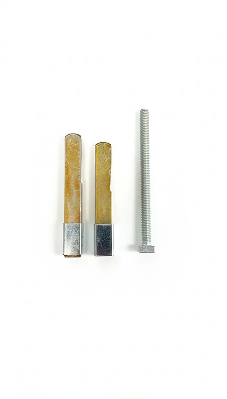 Fabrieksprijs Gedeelde krukstift vierkant 8/9 mm met blokschroef 115 mm