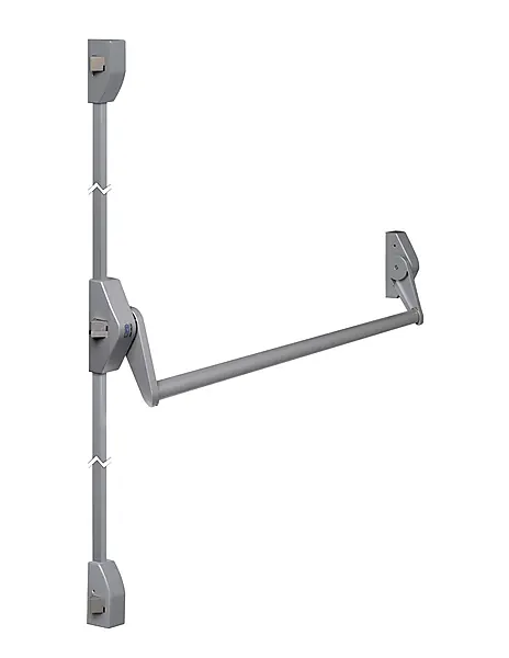 Lips FLAT101Z Opbouw paniekstang 2/3 sluitpunten zijwaarts centraal punt instelbaar model recht Freedom line Flitsaanbieding