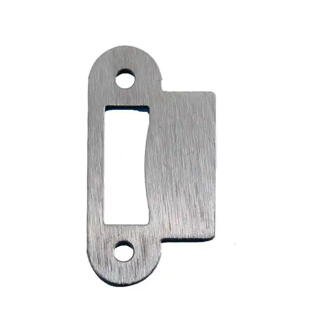 Superprijs AssaAbloy 2465 Sluitplaat voor loopslot afgerond RVS