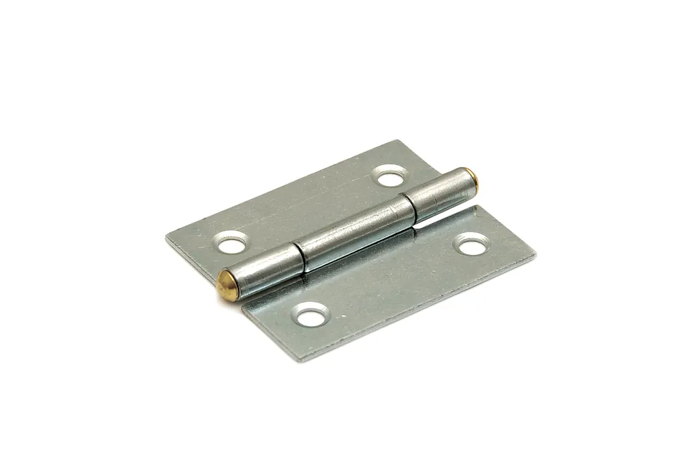 Premium Smalscharnier met vaste pen 40x32 mm verzinkt