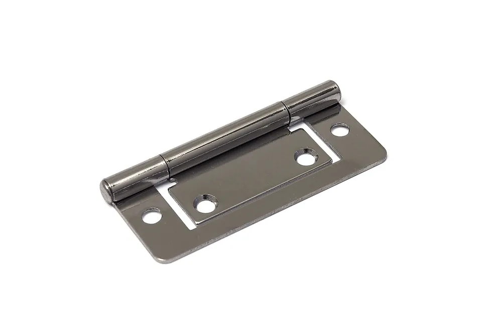 Merkproduct Louvredeurscharnier 75x35 mm vernikkeld