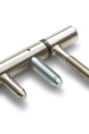 Weekendaanbieding Inboorpaumelle staal vernikkeld 12 mm voor metalen kozijnen
