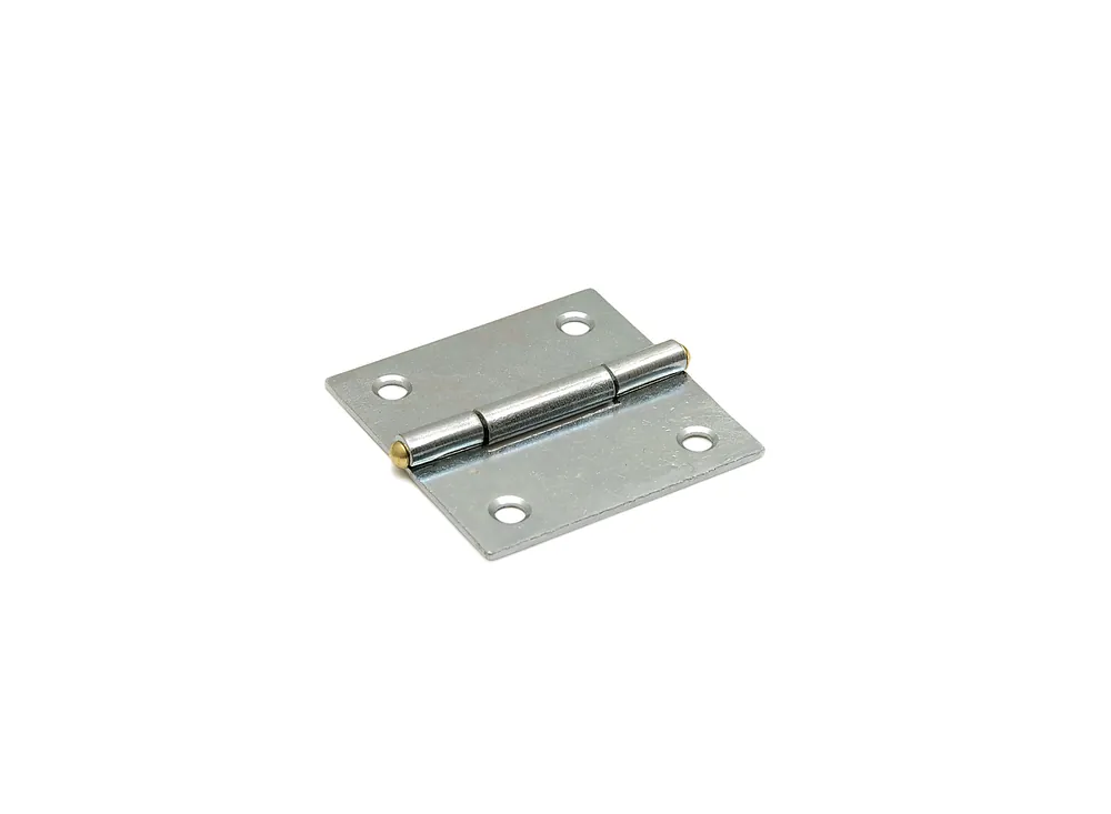 Vierkantscharnier met vaste pen 40x40 mm verzinkt Speciale Aanbieding