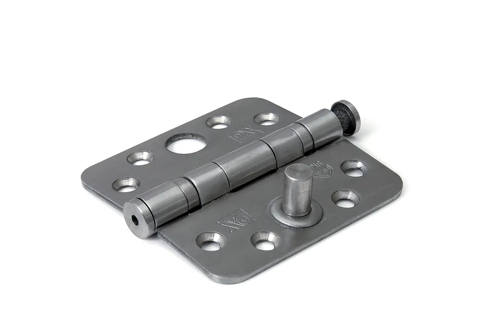 Kogellagerscharnier ronde hoeken SKG3 89x89 mm RVS geborsteld Koopje