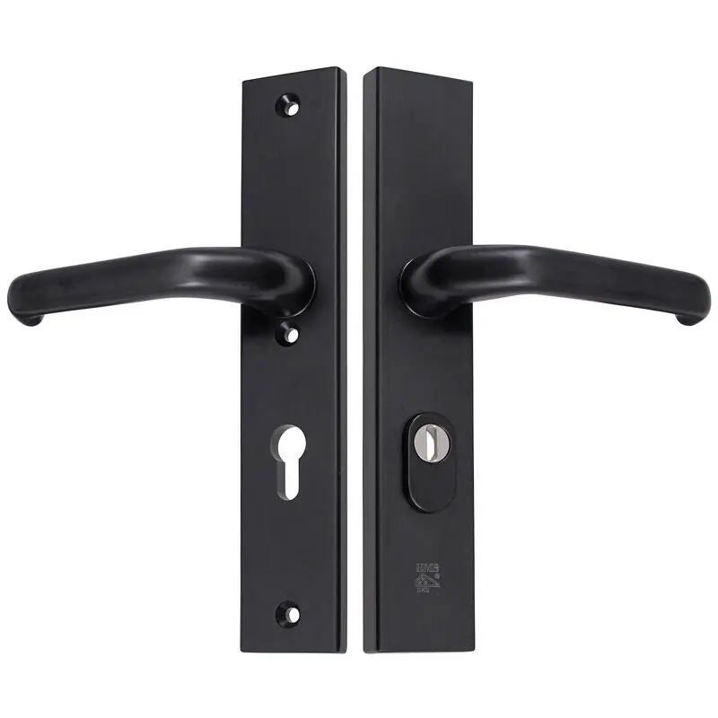 VEILIGHEIDSBESLAG BREED KRUK/KRUK PC72 SKG3 KERNTREK ZWART RECHTHOEKIG Weekendaanbieding
