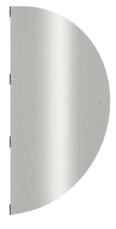 Locinox afschermplaat aluminium SHROUD, slotvangerzijde Flitsaanbieding