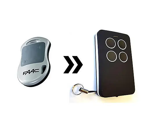 Favoriet Universele Stedaparts Handzender compatible met FAAC DL 868 SLH