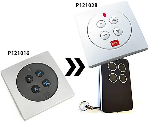 BFT RB Draadloze zender muurbevestiging P121028 Uitverkoop