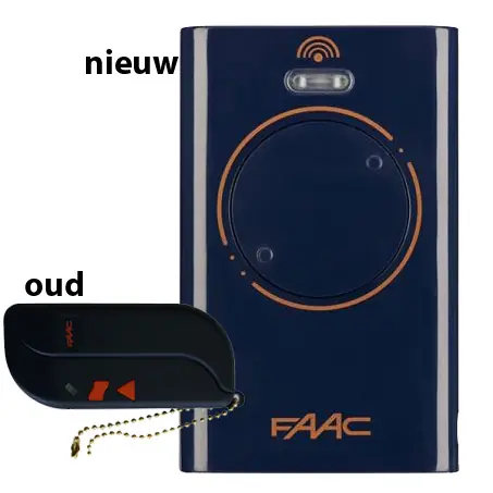 FAAC Handzender XT4 en XT2 433 SL, compatibel met Homelink Dagaanbieding