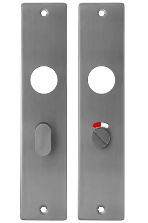 Langschild met toiletsluiting vrij-bezet RVS304 IND-431 Exclusieve Aanbieding