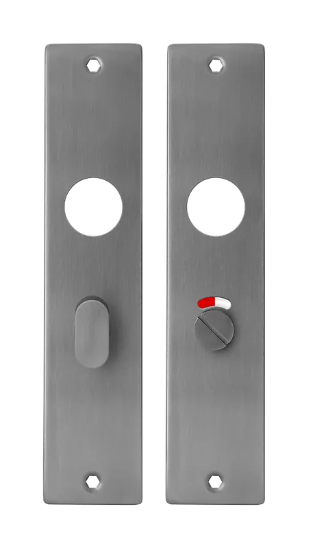Langschild met toiletsluiting vrij-bezet RVS304 IND-431 Exclusieve Aanbieding