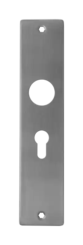 Langschild met cilinderslotgat RVS304 IND-421 Beperkte Voorraad