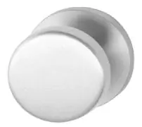 Dagaanbieding HAFI RVS platte deurknop vast op ronde rozet