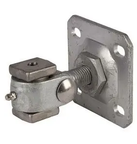 Premium LOCINOX SIERPOORTSCHARNIERSET MET TUSSENLASSTUK 35 X 35 MM M20 STAAL