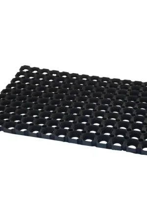 buitenmat zwart rubber Snelle Levering