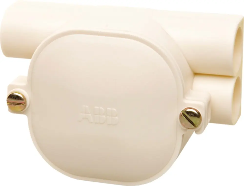 lasdoos topdoos dubbel pvc abb Op = Op