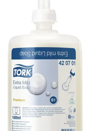 Gecertificeerd vloeibare zeep extra mild tork