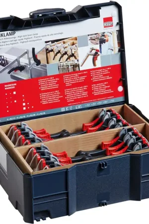 Flitsaanbieding lijmtangenset snelspan kliklamp bessey