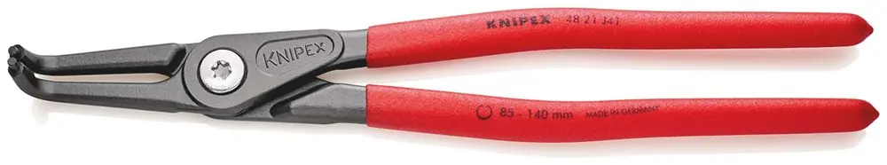 Bestel Nu borgringtang gebogen knipex