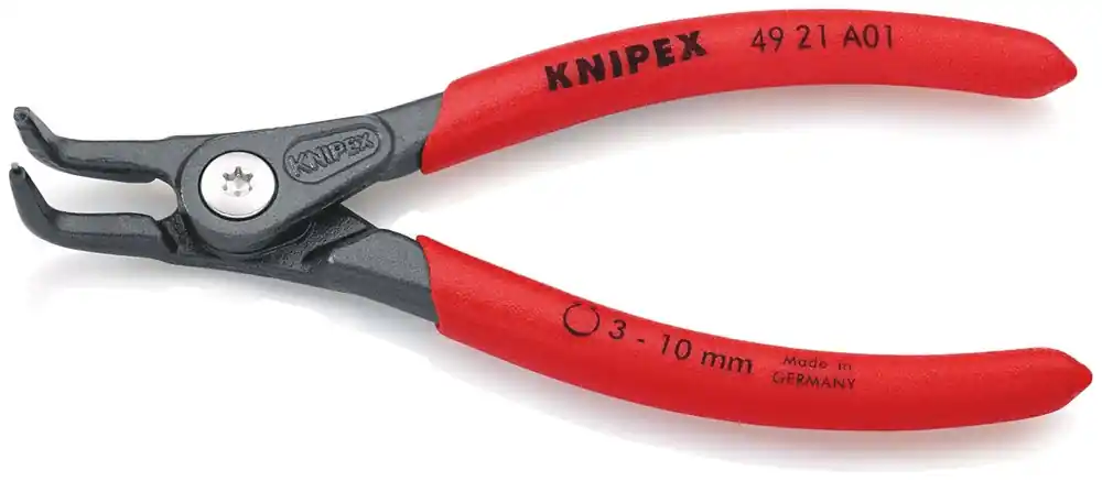 Alleen Vandaag borgringtang gebogen knipex