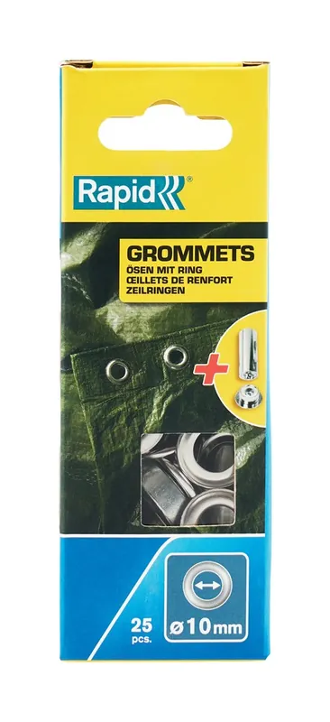 Uitverkoop zeilringen staal rapid