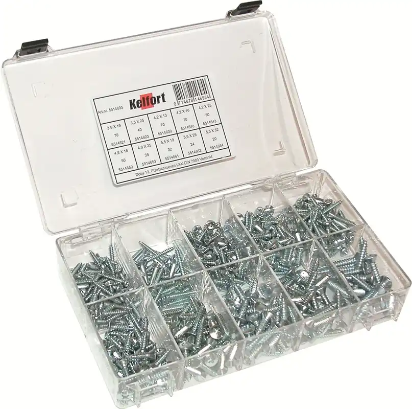 Bestseller assortimentsdoos transparant kelfort
