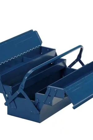 Beperkte Voorraad gereedschapskist staal blauw wesma