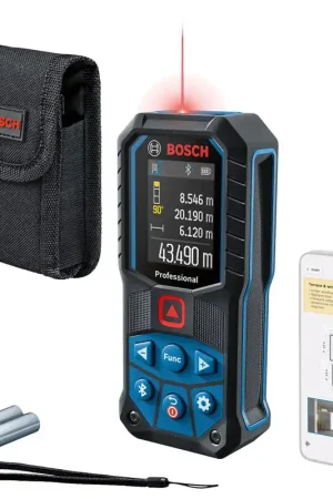 Betrouwbaar laserafstandmeter rood bosch