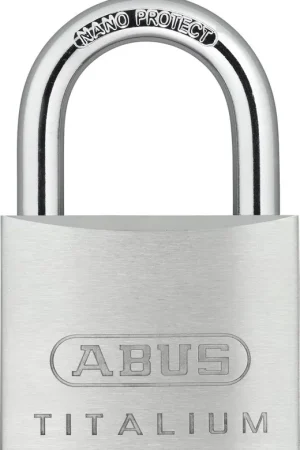 Merkproduct hangslot titalium abus
